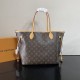 Replica Perfetta Borsa Louis Vuitton Neverfull Inside Out M28376 marrone Imitazione Outlet