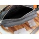 Replica Perfetta Borsa a tracolla Dior Rider con cerniera Oblique Blu Imitazione Outlet