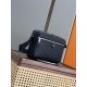 Replica Perfetta Borsa a tracolla Dior Rider con cerniera Nero Imitazione Outlet
