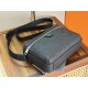 Replica Perfetta Borsa a tracolla Dior Rider con cerniera Nero Imitazione Outlet