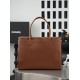 Replica Perfetta Borsa tote Chanel AS6289 Jennie marrone Imitazione Outlet