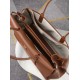 Replica Perfetta Borsa tote Chanel AS6289 Jennie marrone Imitazione Outlet