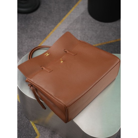 Replica Perfetta Borsa tote Chanel AS6289 Jennie marrone Imitazione Outlet
