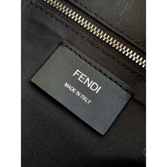 Replica Perfetta Marsupio Fendi FF in tessuto Imitazione Outlet