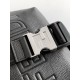 Replica Perfetta Marsupio Fendi FF in tessuto Nero Imitazione Outlet