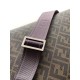 Replica Perfetta Borsa a tracolla Fendi con logo diagonale FF Imitazione Outlet