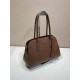 Replica Perfetta Borsa tote Prada Palisander 1BG606 Marrone Imitazione Outlet