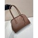 Replica Perfetta Borsa tote Prada Palisander 1BG606 Marrone Imitazione Outlet