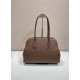 Replica Perfetta Borsa tote Prada Palisander 1BG606 Marrone Imitazione Outlet