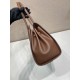 Replica Perfetta Borsa tote Prada Palisander 1BG606 Marrone Imitazione Outlet