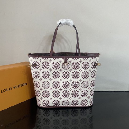 Replica Perfetta Borsa Louis Vuitton M28377 Neverfull Inside Out MM  Imitazione Outlet