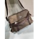 Replica Perfetta Borsa a tracolla Prada Explore Re-Nylon 2VD082 Marrone Imitazione Outlet