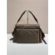 Replica Perfetta Borsa a tracolla Prada Explore Re-Nylon 2VD082 Marrone Imitazione Outlet