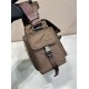 Replica Perfetta Borsa a tracolla Prada Explore Re-Nylon 2VD082 Marrone Imitazione Outlet