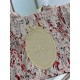 Replica Perfetta Ricamo della borsa tote Dior Book con medaglione Dior Rosa Imitazione Outlet