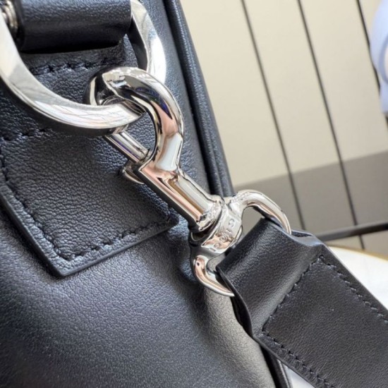 Replica Perfetta Borsa da lavoro media Gucci A0007X Mega Web Trademark nera Imitazione Outlet
