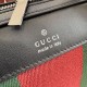 Replica Perfetta Borsa da lavoro media Gucci A0007X Mega Web Trademark nera Imitazione Outlet