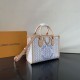 Replica Perfetta Borsa tote LV Stamp OnTheGo M29477 Imitazione Outlet
