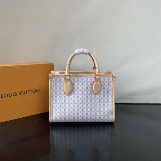 Replica Perfetta Borsa tote LV Stamp OnTheGo M29477 Imitazione Outlet
