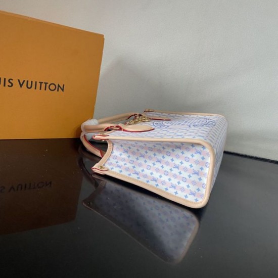 Replica Perfetta Borsa tote LV Stamp OnTheGo M29477 Imitazione Outlet