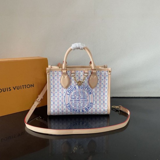 Replica Perfetta Borsa tote LV Stamp OnTheGo M29477 Imitazione Outlet