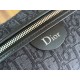 Replica Perfetta Pochette Dior Jett Dior Oblique jacquard nero Imitazione Outlet