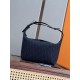 Replica Perfetta Pochette Dior Jett Dior Oblique jacquard nero Imitazione Outlet
