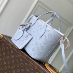 Replica Perfetta Borsa a mano Louis Vuitton Blossom PM M29375 Blu Imitazione Outlet