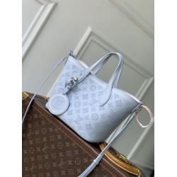 Replica Perfetta Borsa a mano Louis Vuitton Blossom PM M29375 Blu Imitazione Outlet