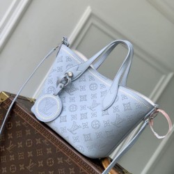 Replica Perfetta Borsa a mano Louis Vuitton Blossom PM M29375 Blu Imitazione Outlet