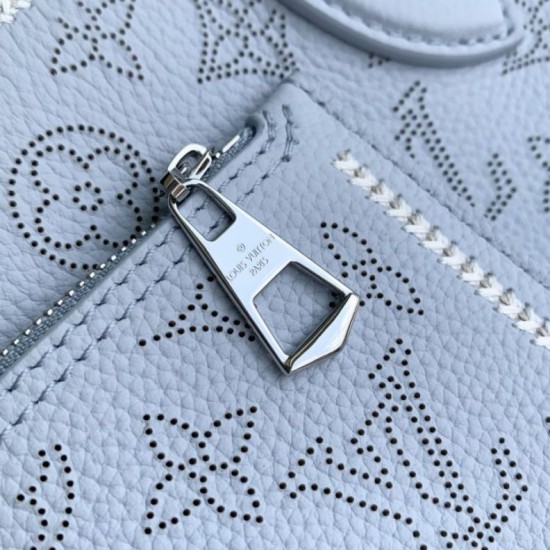 Replica Perfetta Borsa a mano Louis Vuitton Blossom PM M29375 Blu Imitazione Outlet