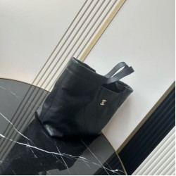Replica Perfetta Borsa tote Chanel piccola preppy AS6058 Nera Imitazione Outlet