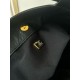 Replica Perfetta Borsa tote Chanel piccola preppy AS6058 Nera Imitazione Outlet
