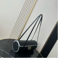 Replica Perfetta Borsa bowling grande Chanel AS6181 nera Imitazione Outlet