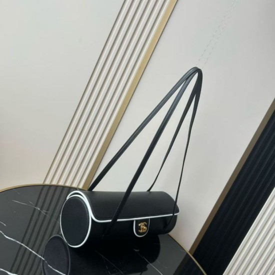 Replica Perfetta Borsa bowling grande Chanel AS6181 nera Imitazione Outlet