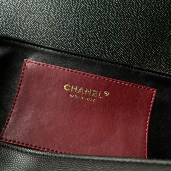 Replica Perfetta Borsa bowling grande Chanel AS6181 nera Imitazione Outlet