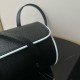 Replica Perfetta Borsa bowling grande Chanel AS6181 nera Imitazione Outlet
