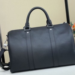 Replica Perfetta Borse LV Keepall Cargo Bandoulière 50 m28100 Nero Imitazione Outlet
