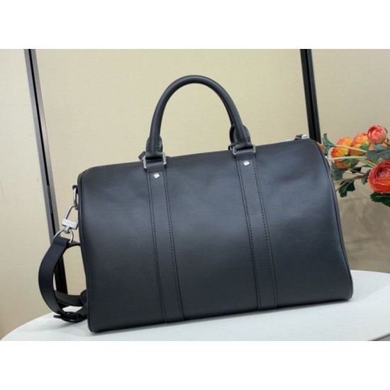 Replica Perfetta Borse LV Keepall Cargo Bandoulière 50 m28100 Nero Imitazione Outlet