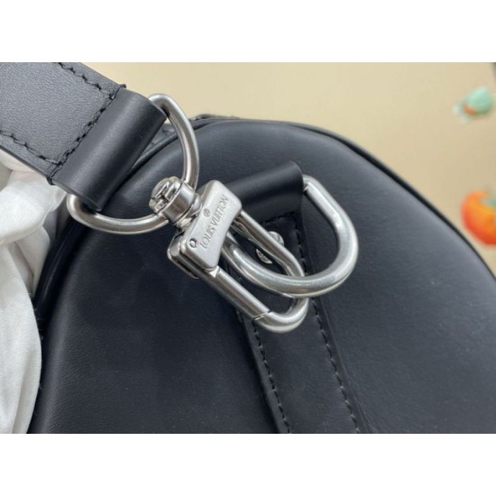 Replica Perfetta Borse LV Keepall Cargo Bandoulière 50 m28100 Nero Imitazione Outlet