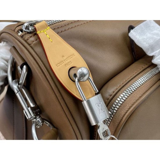 Replica Perfetta Borse LV Keepall Cargo Bandoulière 50 m28100 Marrone Imitazione Outlet