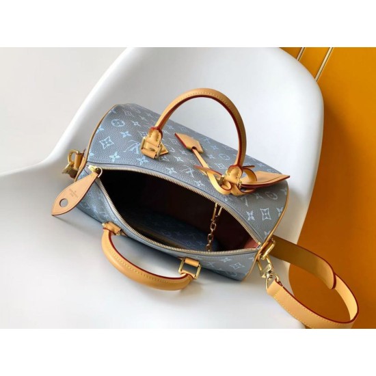 Replica Perfetta Borsa a tracolla Louis Vuitton Speedy 30 P109 M14064 Imitazione Outlet