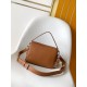 Replica Perfetta Borsa a tracolla Dynamic 163 LV Nil M29273 Marrone Imitazione Outlet