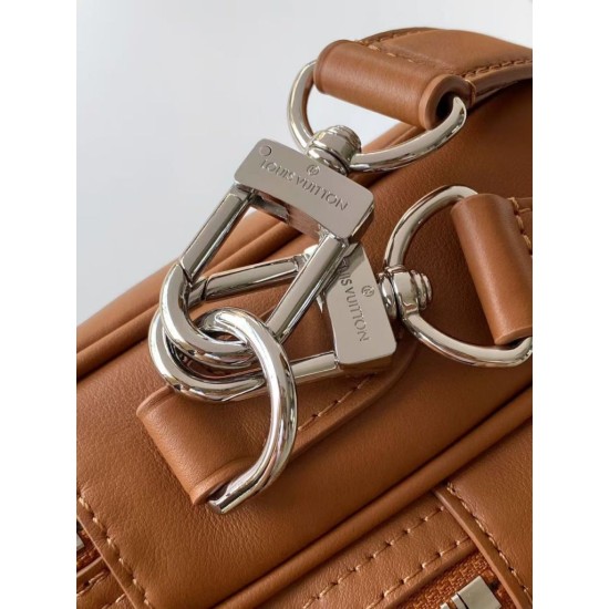 Replica Perfetta Borsa a tracolla Dynamic 163 LV Nil M29273 Marrone Imitazione Outlet