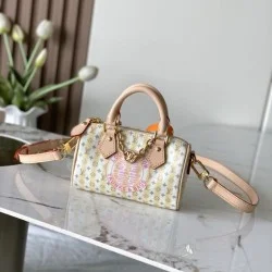 Replica Perfetta Chip 163c01 Borse LV Stamp Nano Speedy M29030 Imitazione Outlet