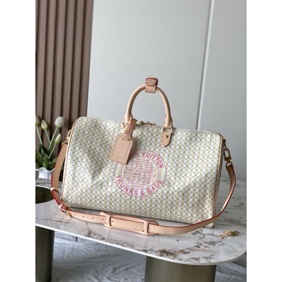 Replica di lusso Borse LV Stamp Keepall 45 M28678 Chip 163c01 Falsa Online Replica Perfetta Borse LV Stamp Keepall 45 M28678 Chip 163c01 Imitazione Outlet