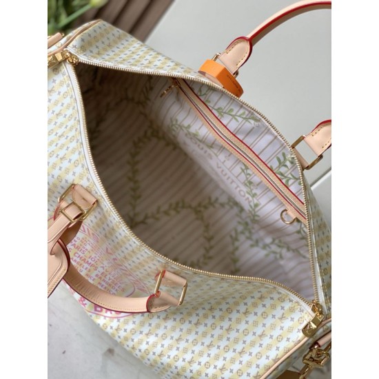 Replica di lusso Borse LV Stamp Keepall 45 M28678 Chip 163c01 Falsa Online Replica Perfetta Borse LV Stamp Keepall 45 M28678 Chip 163c01 Imitazione Outlet