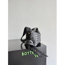 Replica Perfetta Borsa a spalla Easy Hobo Bottega Veneta Nera Imitazione Outlet