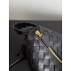 Replica Perfetta Borsa a spalla Easy Hobo Bottega Veneta Nera Imitazione Outlet