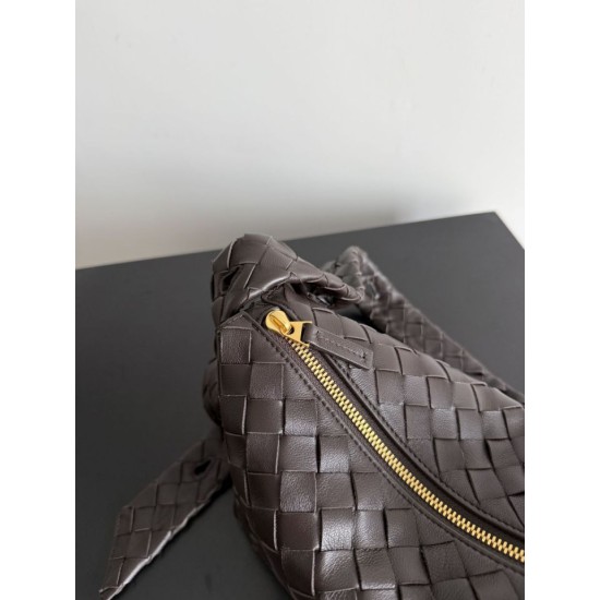 Replica Perfetta Borsa a spalla Easy Hobo Bottega Veneta Borgogna Imitazione Outlet